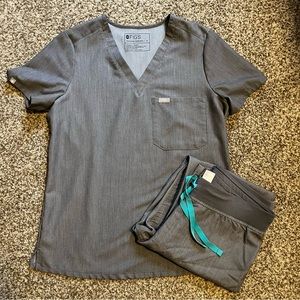 Figs scrub set - Graphite